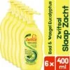 Zwitsal Slaap Zacht Bad- & Wasgel Eucalyptus | 6 X 400ML | Voordeelverpakking
