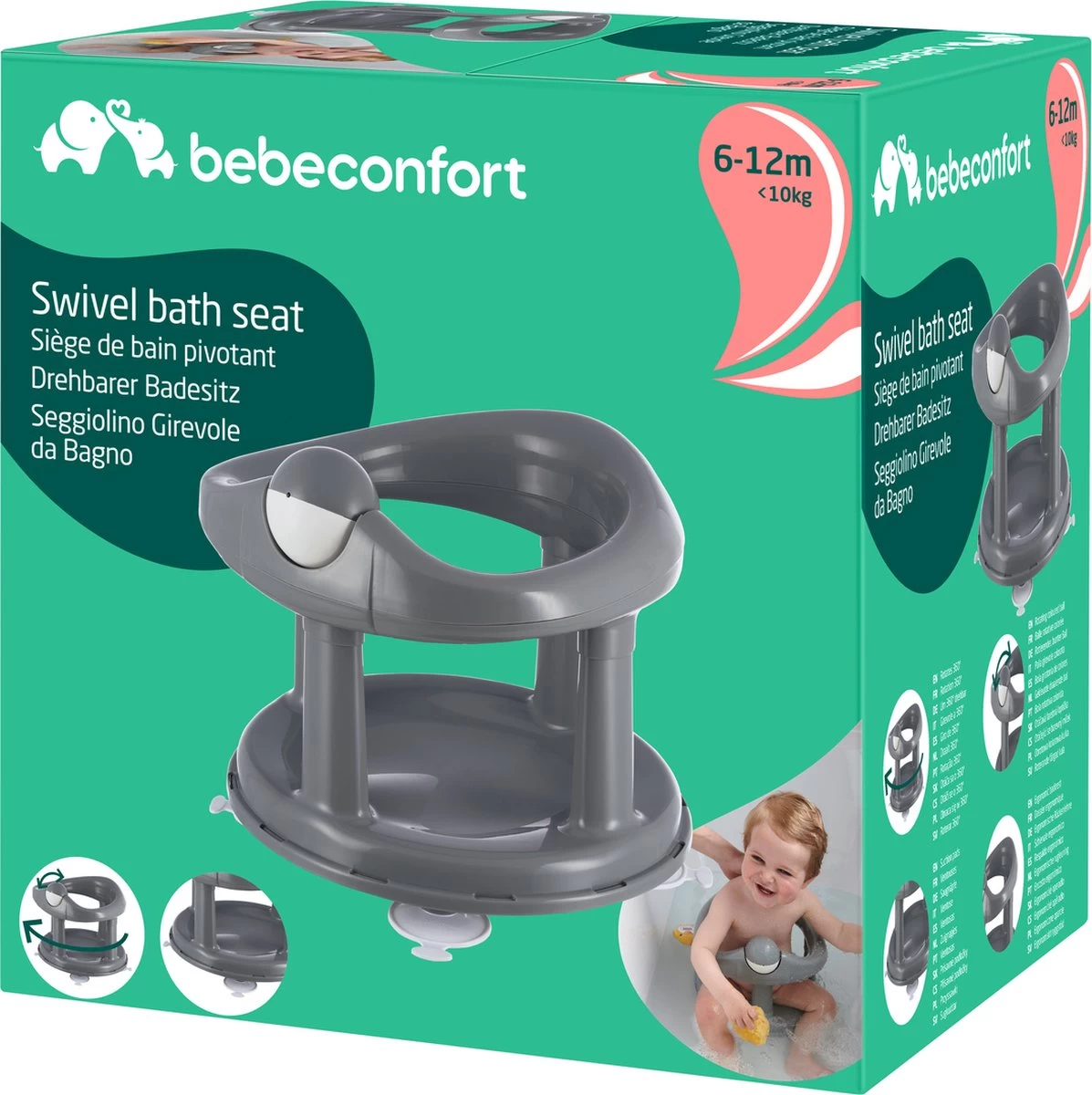 Bebeconfort Draaibaar Badzitje - Grey Bebeconfort Draaibaar Badzitje - Grey -Winkel voor babyproducten 1197x1200 11