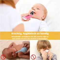 Premium Elektrische Oplaadbare Neus Reiniger Voor Baby En Kinderen - Inclusief Oplader, Handleiding En Batterijen - Hygiënische Neusreiniger - Baby Aspirator - Neuszuiger - Baby Neuspompje - Toetenveger - Baby Neusreiniger - Geel - Neusspoeler -Winkel voor babyproducten 1198x1200 20