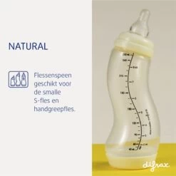 Difrax Flessenspeen Natural - Maat Small - 2 Stuks -Winkel voor babyproducten 1198x1200 40
