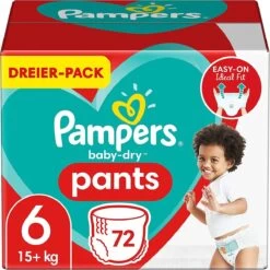 PampersĀ® Pampers - Baby Dry Pants - Maat 6 - Mega Pack - 72 Luierbroekjes