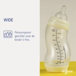 Difrax 1-2-3 Wide Flessenring Met Flessenspeen Voor Brede Babyflessen -Winkel voor babyproducten 1199x1200 37
