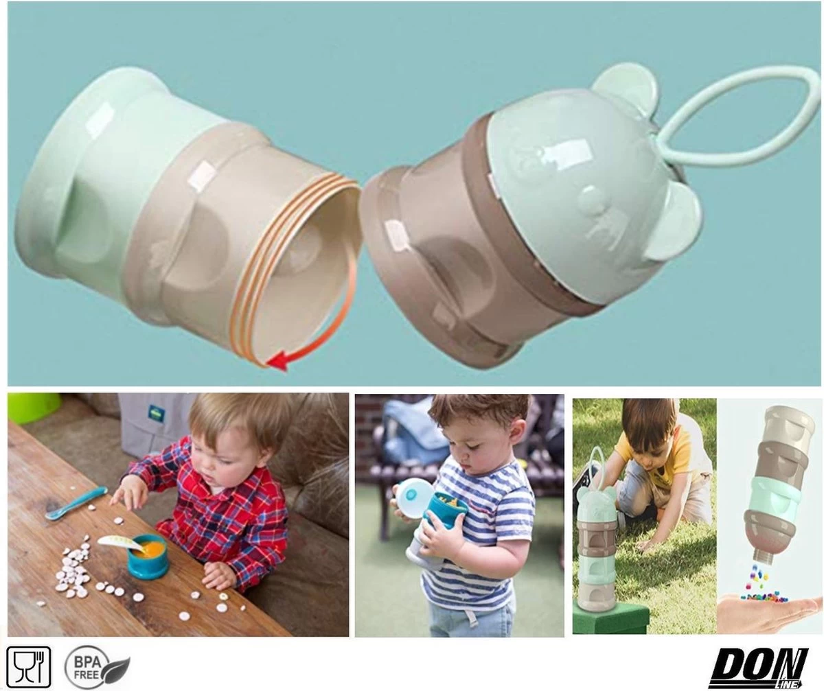 Roze Beer - Melkpoeder Doseerdoosje - Baby Melkpoedertoren - Poedertoren - Melkpoeder Toren - Babypoeder Bewaarbakje - Reisbox - Melkpoeder Dispenser - Melkpoeder Toren Baby - Baby Milk Powder Tower - Milk Powder Dispenser – PBA Vrij Merkloos Roze Beer - Melkpoeder Doseerdoosje - Baby Melkpoedertoren - Poedertoren - Melkpoeder Toren - Babypoeder Bewaarbakje - Reisbox - Melkpoeder Dispenser - Melkpoeder Toren Baby - Baby Milk Powder Tower - Milk Powder Dispenser – PBA Vrij -Winkel voor babyproducten