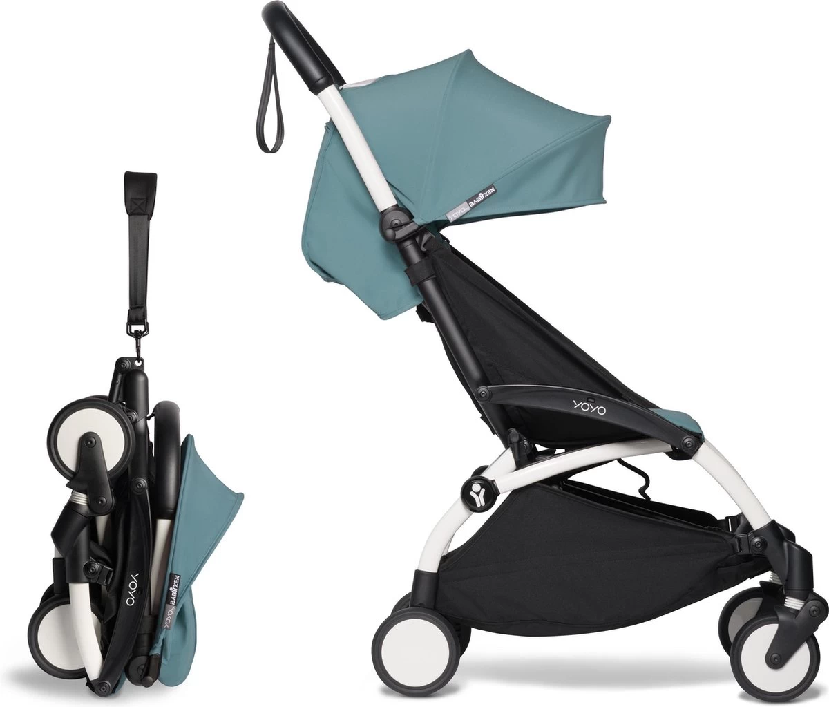 Babyzen YOYO² buggy 6+ aqua frame wit Babyzen YOYO² Buggy 6+ Aqua Frame Wit -Winkel voor babyproducten 1200x1023 1