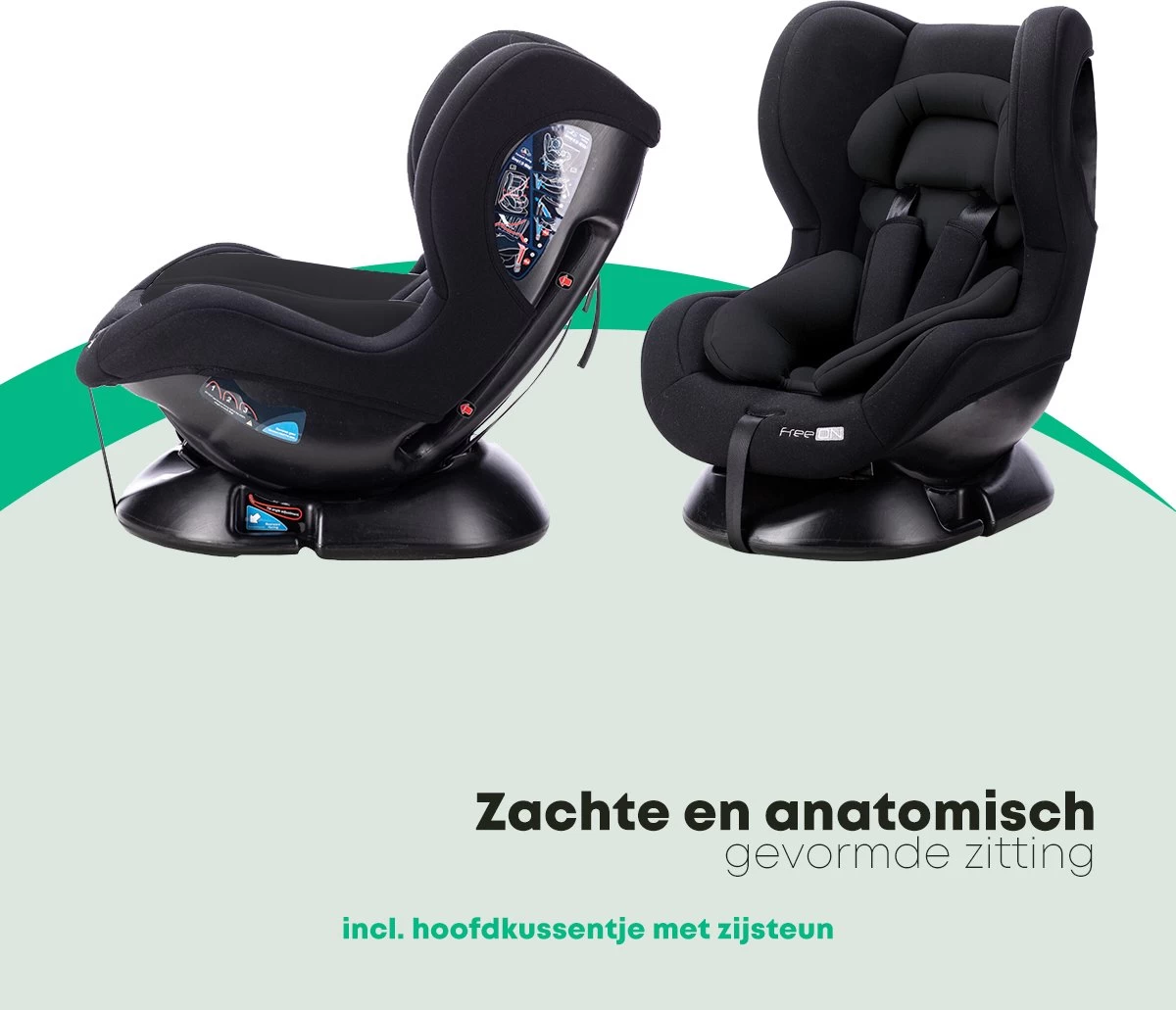 FreeON autostoel Tipo Zwart (0-18kg) - Groep 0+1 autostoel voor kinderen van 0 tot 4 jaar FreeON Autostoel Tipo Zwart (0-18kg) - Groep 0+1 Autostoel Voor Kinderen Van 0 Tot 4 Jaar -Winkel voor babyproducten 1200x1031 10