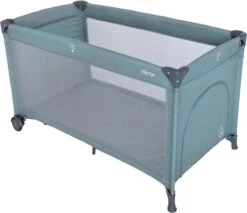 Prénatal Luxe Campingbedje Met Bodemmatras - Inclusief Draagtas - Inklapbaar Baby Campingbed - Met Wieltjes En Kruipluik - 120 X 60 Cm - Groen Melange / Nijntje -Winkel voor babyproducten 1200x1036 1