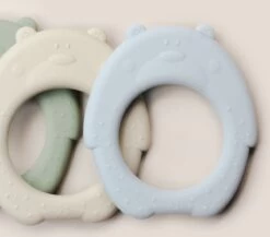 J.Børn Silicone Bijtring Beer - Sage - Bijtspeelgoed - Baby -Winkel voor babyproducten 1200x1054