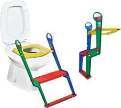 Motek® - WC Verkleiner - Wc Verkleiner Met Trapje - Toiletverkleiner - Toilettrainer - Wc Verkleiner Opvouwbaar - 2 Tot 7 Jaar - Trainer Met Opstapje -Winkel voor babyproducten 1200x1075 5