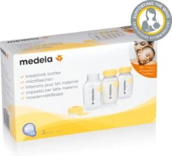 Medela Moedermelkflesje Afkolven Bewaren Invriezen Voeden Medela Fles - 150 Ml - 3 Stuks -Winkel voor babyproducten 1200x1088 5