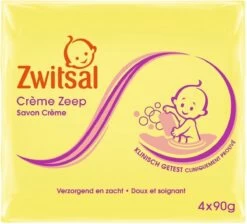 Zwitsal Creme Zeep 4x90GR -Winkel voor babyproducten 1200x1089 1