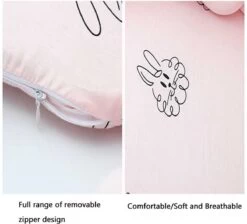 Buxibo - Draagbare Babynest - Co- Sleeper - Bed Bumper - Baby Bed Accessoires - Met Strikjes - Inclusief Bumper Rand - Verschoonmat - Veilig Slapen - Roze -Winkel voor babyproducten 1200x1090 14