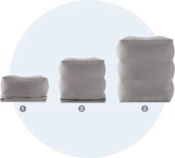 Vliegtuigbedje - Reiskussen - Voetensteun - Multifunctioneel Opblaasbaar Kussen Voor In Het Vliegtuig - Auto - Trein -Winkel voor babyproducten 1200x1090 9