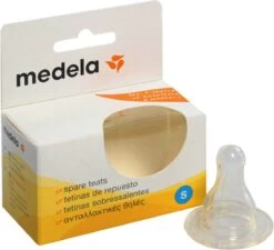 Medela Losse Spenen Slow Flow - Speen Past Onder Ringdeksel Van Medela - Medela Speen - 2 Stuks - Maat S -Winkel voor babyproducten 1200x1091 3