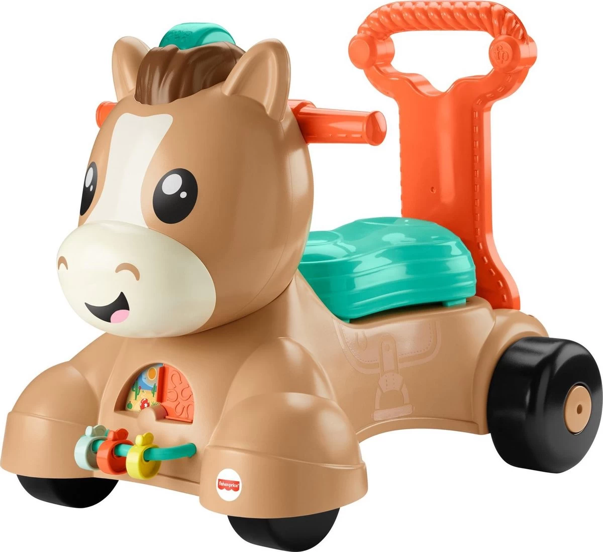 Fisher-Price Pony Loopvriendje - Looptrainer Baby - Bruin - Groen Fisher Price Fisher-Price Pony Loopvriendje - Looptrainer Baby - Bruin - Groen -Winkel voor babyproducten 1200x1099 11