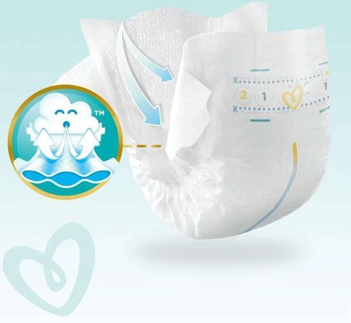 Pampers Premium Protection Luiers Maat 3 - 50 Luiers Pampers® Pampers Premium Protection Luiers Maat 3 - 50 Luiers -Winkel voor babyproducten
