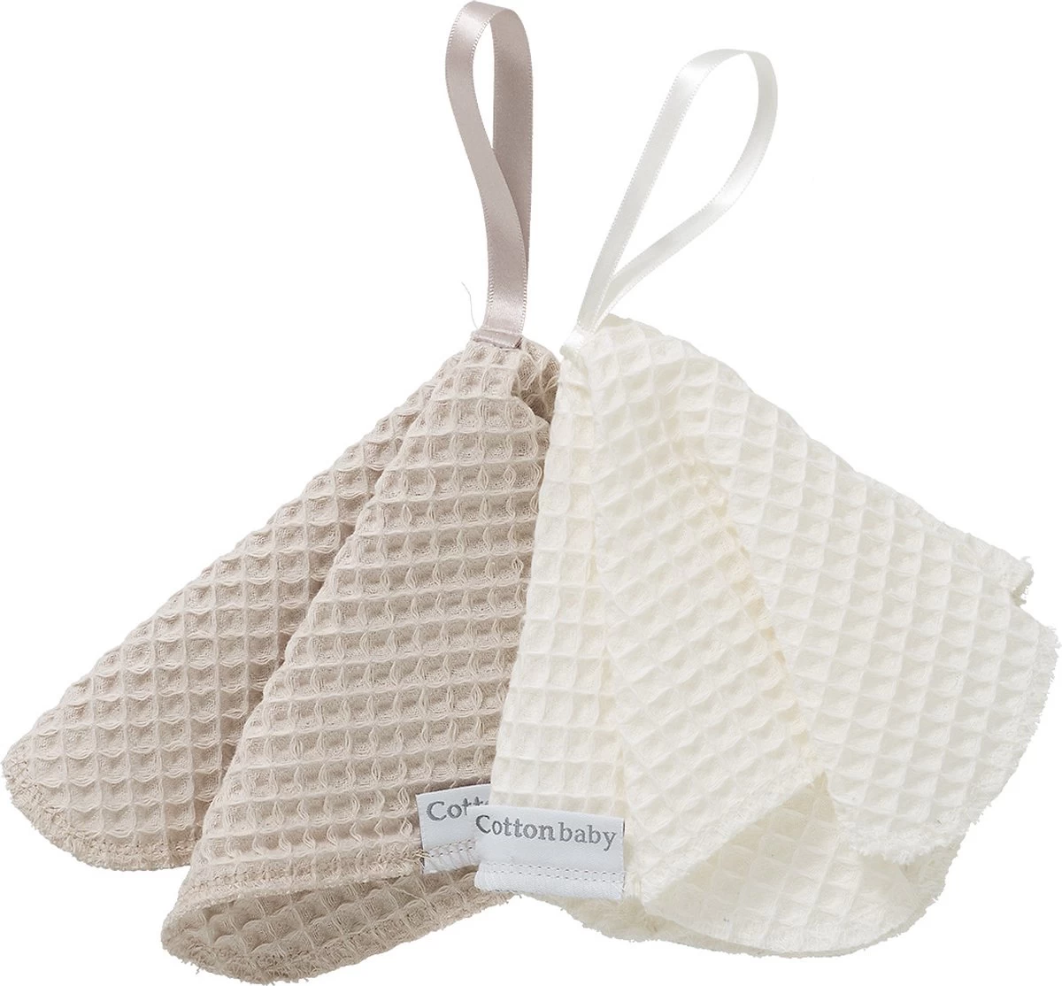 Cottonbaby - speendoekje - wafel - per set van 2 - zand/room Cottonbaby - Speendoekje - Wafel - Per Set Van 2 - Zand/room -Winkel voor babyproducten 1200x1114 5