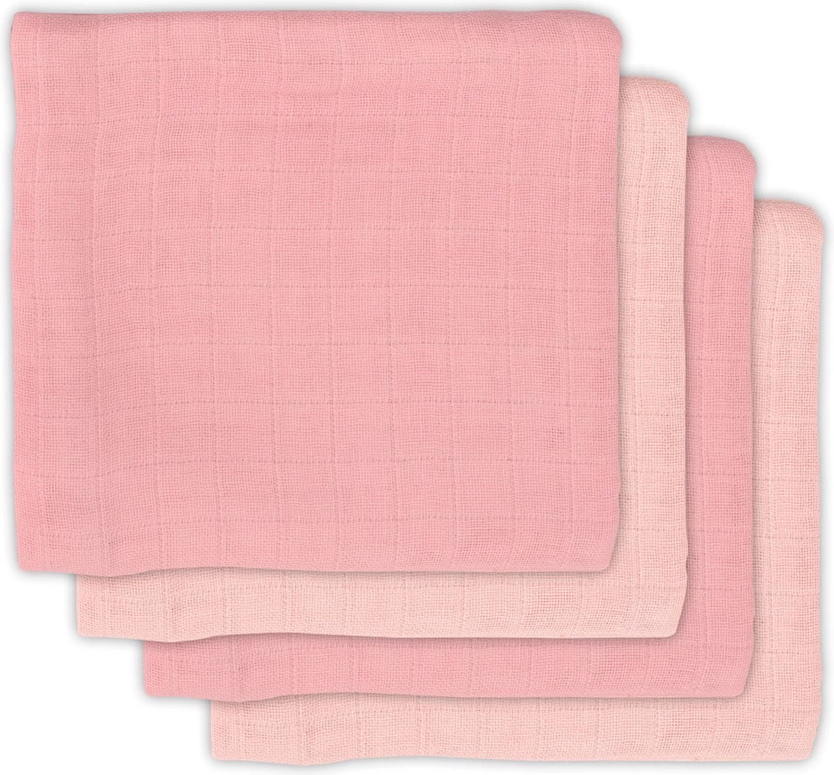 Jollein Hydrofiele Doek Small 70x70cm Bamboe Katoen - Pale Pink - 4 Stuks Jollein Hydrofiele Doek Small 70x70cm Bamboe Katoen - Pale Pink - 4 Stuks -Winkel voor babyproducten 1200x1115 9