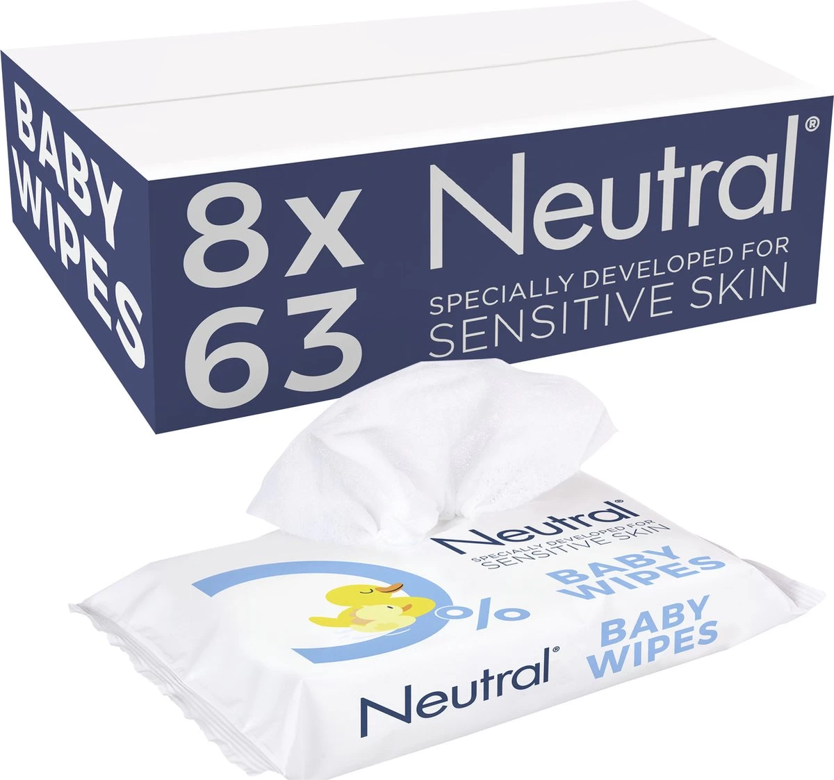 Neutral Baby Billendoekjes Parfumvrij - 504 doekjes - Voordeelverpakking Neutral Baby Billendoekjes Parfumvrij - 504 Doekjes - Voordeelverpakking -Winkel voor babyproducten