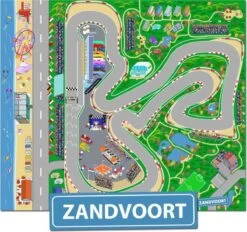 Speelkleed Circuit Van Zandvoort City-Play - Autokleed - Verkeerskleed - Speelmat Zandvoort - Vloerkleed Baby - Vloerkleed Kinderkamer - Formule 1 Max Zandvoort -Winkel voor babyproducten 1200x1125 4