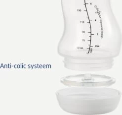 Difrax Babyfles 250 Ml Natural - Anti-Colic - Crèmewit - Duopack -Winkel voor babyproducten 1200x1125 7