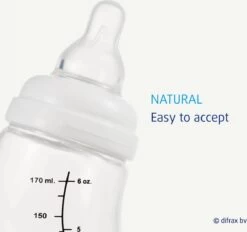 Difrax - S-Fles Natural - Babyfles Blauw- 0+ Maanden - 170ml -Winkel voor babyproducten 1200x1125 8