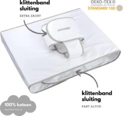 Snoozzz Slaapwikkel Regular - Baby Slaaphulp - Voorkomt Voorkeurshouding - Geschikt Voor Wieg En Ledikant - 0+ Maanden - Wit/Grijs - 180 X 50 Cm 4 Snoozzz Slaapwikkel Regular - Baby Slaaphulp - Voorkomt Voorkeurshouding - Geschikt Voor Wieg En Ledikant - 0+ Maanden - Wit/Grijs - 180 X 50 Cm -Winkel voor babyproducten 1200x1126 14