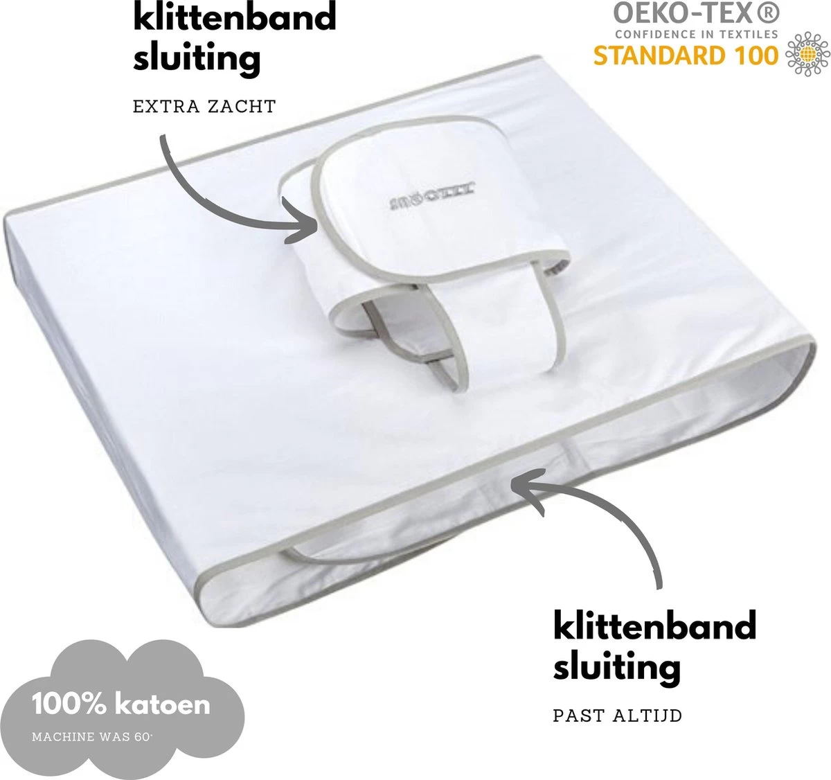 Snoozzz Slaapwikkel Regular - Baby Slaaphulp - voorkomt voorkeurshouding - geschikt voor wieg en ledikant - 0+ maanden - Wit/Grijs - 180 x 50 cm Snoozzz Slaapwikkel Regular - Baby Slaaphulp - Voorkomt Voorkeurshouding - Geschikt Voor Wieg En Ledikant - 0+ Maanden - Wit/Grijs - 180 X 50 Cm -Winkel voor babyproducten 1200x1126 14