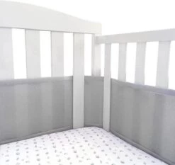 Ademend Baby Bedomrander Luchtstroom Kinderbedvoering | Laveqta