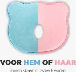 Baby Kussen Plat Hoofd - Slaapondersteuning Hoofdkussen - 0-12 Maanden - Orthopedisch - Inclusief E-book & Bestekset - Kraampakket - Kraamcadeau - Blauw -Winkel voor babyproducten 1200x1135 13