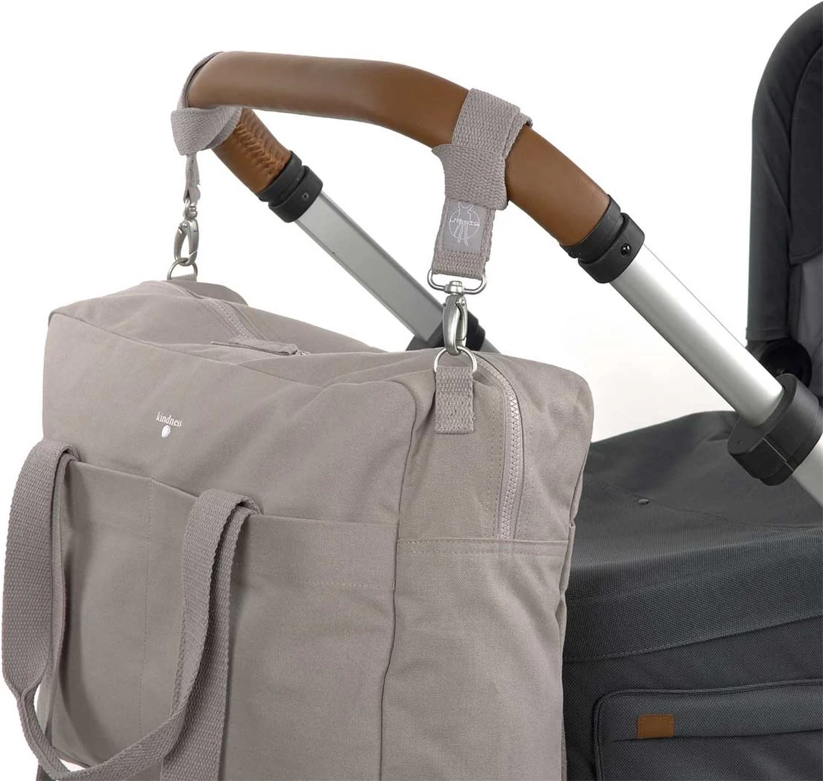 Lässig Green Label Luiertas Cotton Essential taupe Lässig Green Label Luiertas Cotton Essential Taupe -Winkel voor babyproducten 1200x1140 9