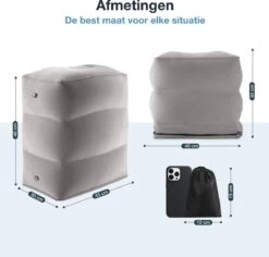 Vliegtuigbedje - Reiskussen - Voetensteun - Multifunctioneel Opblaasbaar Kussen Voor In Het Vliegtuig - Auto - Trein -Winkel voor babyproducten 1200x1145 2
