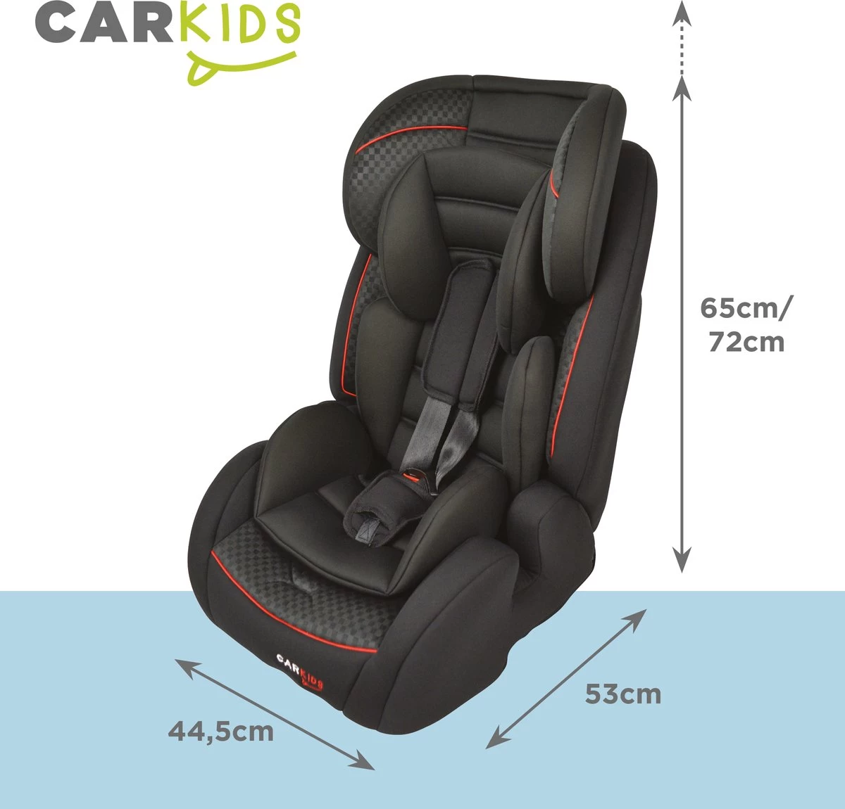 Carkids Verstelbaar Kinderautostoeltje Zwart en Rood | Kinderautostoel Groep 1-2-3 met Isofix en Top Tether Connector | Kinderen van 9 Maanden -12 Jaar | 9-36 kg Carkids Verstelbaar Kinderautostoeltje Zwart En Rood | Kinderautostoel Groep 1-2-3 Met Isofix En Top Tether Connector | Kinderen Van 9 Maanden -12 Jaar | 9-36 Kg -Winkel voor babyproducten 1200x1150 5