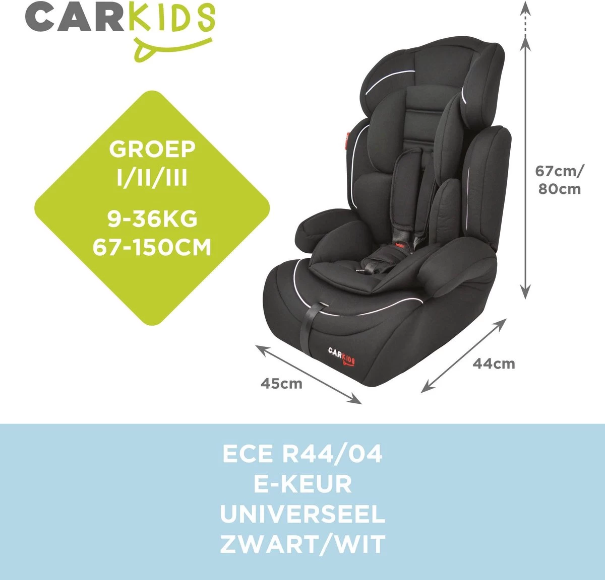 Carkids Verstelbaar Kinderautostoeltje Zwart en Wit | Kinderautostoel Groep 1-2-3 | Kinderen van 9 maanden-12 jaar | 9-36 kg Carkids Verstelbaar Kinderautostoeltje Zwart En Wit | Kinderautostoel Groep 1-2-3 | Kinderen Van 9 Maanden-12 Jaar | 9-36 Kg -Winkel voor babyproducten 1200x1152 12