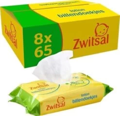 Zwitsal Lotion Billendoekjes - 520 Stuks - Voordeelverpakking