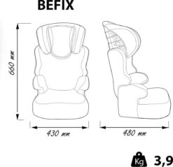 Disney - Autostoel BEFIX FIRST - Groep 2 En 3 - Van 15 Tot 36 Kg - ANWB "Goed Getest" - PRINSESSEN -Winkel voor babyproducten 1200x1159 4