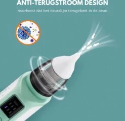SP Lifestyle ® Neusreiniger Baby - Elektrische Neuszuiger Met USB - Snoetenpoetsers - Snotzuiger Baby - 6 Verschillende Standen -Winkel voor babyproducten 1200x1165 1