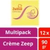 Zwitsal Baby Crème Zeep - 12 X 90 Gr - Voordeelverpakking -Winkel voor babyproducten 1200x1170