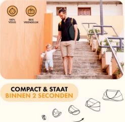 Deryan Peuter Luxe Campingbedje – Inclusief Zelfopblaasbare Matras - Zwart -Winkel voor babyproducten 1200x1170 6