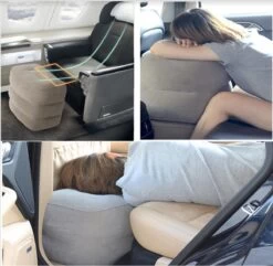 Vliegtuigbedje - Reiskussen - Voetensteun - Multifunctioneel Opblaasbaar Kussen Voor In Het Vliegtuig - Auto - Trein -Winkel voor babyproducten 1200x1170 7