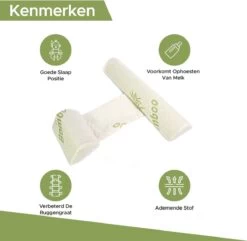 Novalits - Orthopedisch Baby Zijslaapkussen Met Traagschuim En Anti-Allergene Bamboe Microvezel Stof Om Een Plat Hoofd Tegen Te Gaan - Zijligkussen Voor Peuter - Babykussen Zijligging - Rolkussen - Steunkussen - Slaapondersteuning 3 Novalits - Orthopedisch Baby Zijslaapkussen Met Traagschuim En Anti-Allergene Bamboe Microvezel Stof Om Een Plat Hoofd Tegen Te Gaan - Zijligkussen Voor Peuter - Babykussen Zijligging - Rolkussen - Steunkussen - Slaapondersteuning -Winkel voor babyproducten 1200x1171 11
