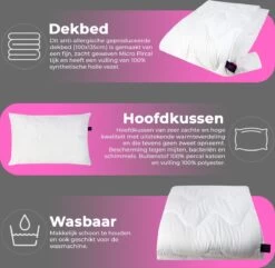 Kinderdekbed 2 In 1 KledingDroom® - 135x100 Cm Dekbed + 40x60 Kussen - Anti-allergisch Wasbaar 6 Kinderdekbed 2 In 1 KledingDroom® - 135x100 Cm Dekbed + 40x60 Kussen - Anti-allergisch Wasbaar -Winkel voor babyproducten 1200x1172 9