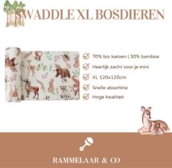 Hydrofiele Doek - Hydrofiele Doek XL - Bosdieren - 120x120cm - Multidoek - Hydrofiel - Swaddle - Hydrofiele Luier -XL - Bamboe - Hydrofieldoek - Hydrofieldoek Bosdieren - Omslagdoek Baby - Emmailloter 4 Hydrofiele Doek - Hydrofiele Doek XL - Bosdieren - 120x120cm - Multidoek - Hydrofiel - Swaddle - Hydrofiele Luier -XL - Bamboe - Hydrofieldoek - Hydrofieldoek Bosdieren - Omslagdoek Baby - Emmailloter -Winkel voor babyproducten 1200x1173 4