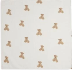 Jollein Hydrofiele Doek Small 70x70cm Teddy Bear - 3 Stuks -Winkel voor babyproducten 1200x1174 4
