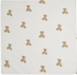Jollein Hydrofiele Doek Small 70x70cm Teddy Bear - 3 Stuks -Winkel voor babyproducten 1200x1175 1