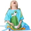 JAXY Badcape Baby - Badcape - Baby Badjas - Omslagdoek - Omslagdoek - Baby Handdoek Met Capuchon - Strandhanddoek - Badponcho - Poncho Handdoek - Microfiber - 60x90cm - Kikker -Winkel voor babyproducten 1200x1177 6