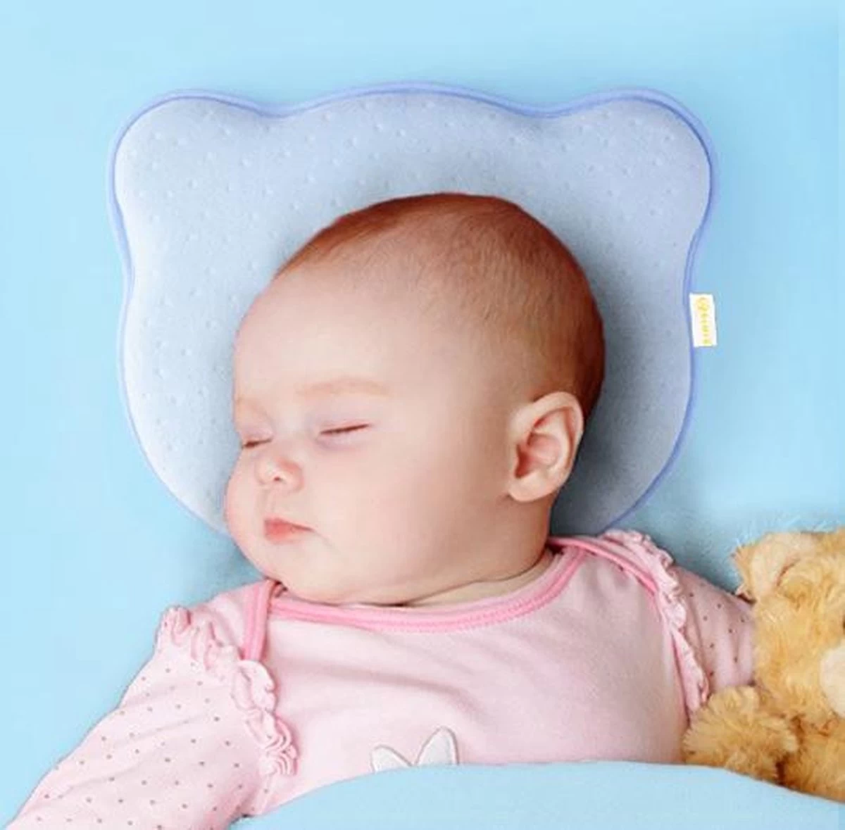 SIMIA™ Ergonomisch Babykussen met Afneembare Hoes - Tegen plat achterhoofd - Hoofdkussen - Traagschuim kussen - Memory foam - Baby Steunkussen - Kraamcadeau - Blauw SIMIA™ Ergonomisch Babykussen Met Afneembare Hoes - Tegen Plat Achterhoofd - Hoofdkussen - Traagschuim Kussen - Memory Foam - Baby Steunkussen - Kraamcadeau - Blauw -Winkel voor babyproducten 1200x1179 20