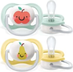Philips Avent Ultra Air SCF080/17 - Fopspeen - 0-6 Maanden - 2 Stuks