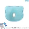 Baby Kussen Plat Hoofd - Slaapondersteuning Hoofdkussen - 0-12 Maanden - Orthopedisch - Inclusief E-book & Bestekset - Kraampakket - Kraamcadeau - Blauw -Winkel voor babyproducten 1200x1180 16