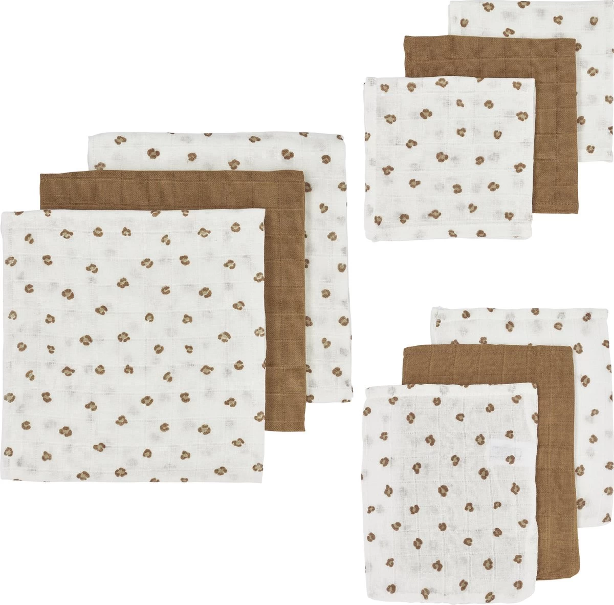 Meyco Mini Panther starterset - 9-pack - toffee Meyco Mini Panther Starterset - 9-pack - Toffee -Winkel voor babyproducten 1200x1181 4