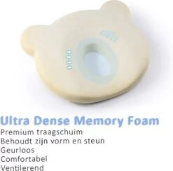 SIMIA™ Ergonomisch Babykussen Met Afneembare Hoes - Tegen Plat Achterhoofd - Hoofdkussen - Traagschuim Kussen - Memory Foam - Baby Steunkussen - Kraamcadeau - Blauw 5 SIMIA™ Ergonomisch Babykussen Met Afneembare Hoes - Tegen Plat Achterhoofd - Hoofdkussen - Traagschuim Kussen - Memory Foam - Baby Steunkussen - Kraamcadeau - Blauw -Winkel voor babyproducten 1200x1182 8